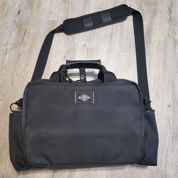 Maxpedition Operator Tactical Attache 0605B Black Large Messenger Bag Laptop EUC - Picture 2 of 6